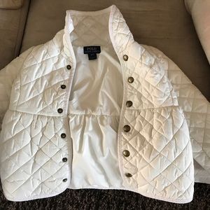 Toddler girl Ralph Lauren light jacket